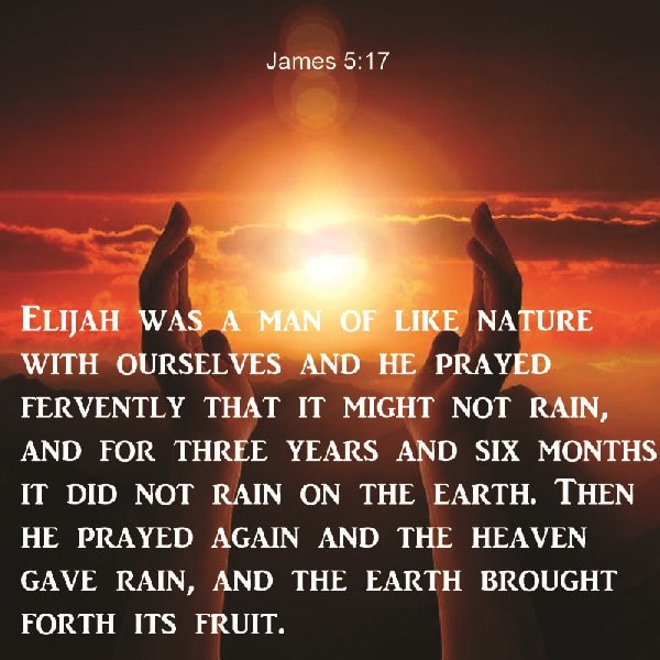 Jacques 5:17