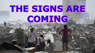 Earthquakes. What are The signs are fulfilling, Matthew 24:6-8